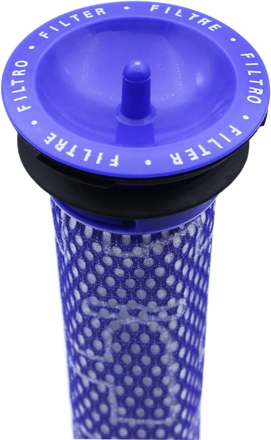 Vacuum V6 filters compatible for Dyson DC58, DC59, V6, V7, V8 pre filters 965661-01 Replacement Parts 2 Pack