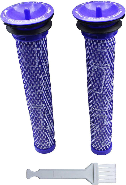 Vacuum V6 filters compatible for Dyson DC58, DC59, V6, V7, V8 pre filters 965661-01 Replacement Parts 2 Pack